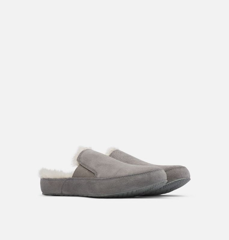 Womens Slippers Grey - Sorel Go™ - Errand Run - 185-CHGVLP